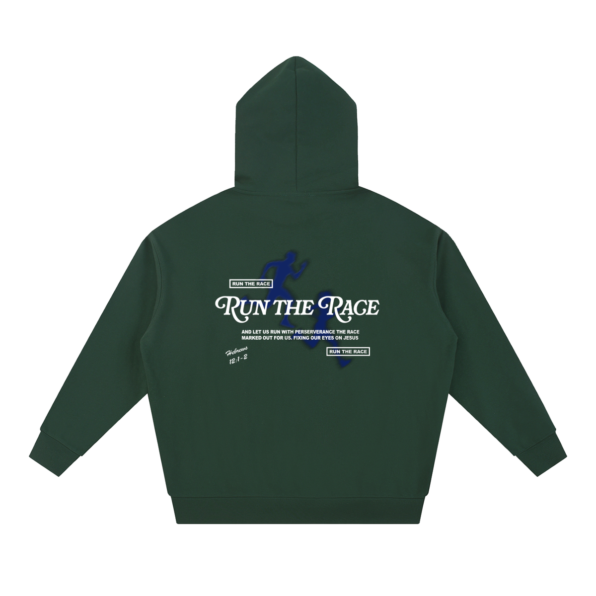 Run The Race Apparel - Heavyweight Hoodie