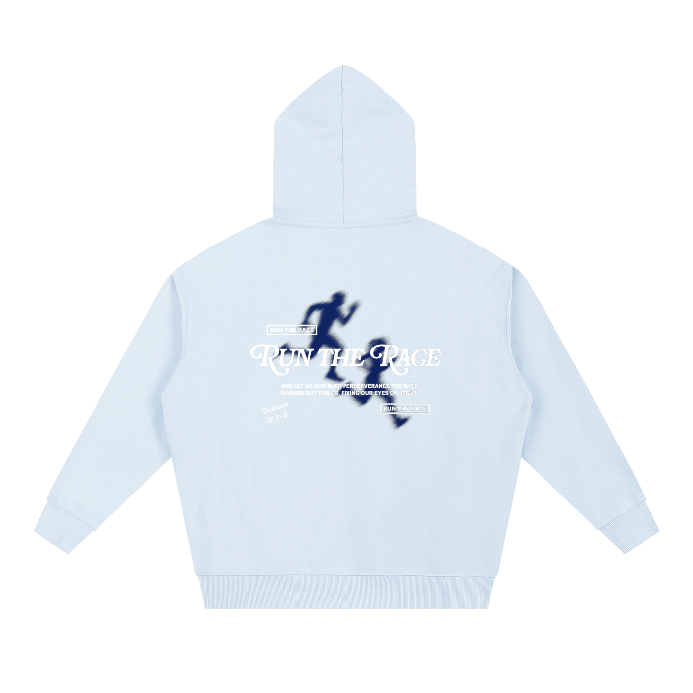 Run The Race Apparel - Heavyweight Hoodie