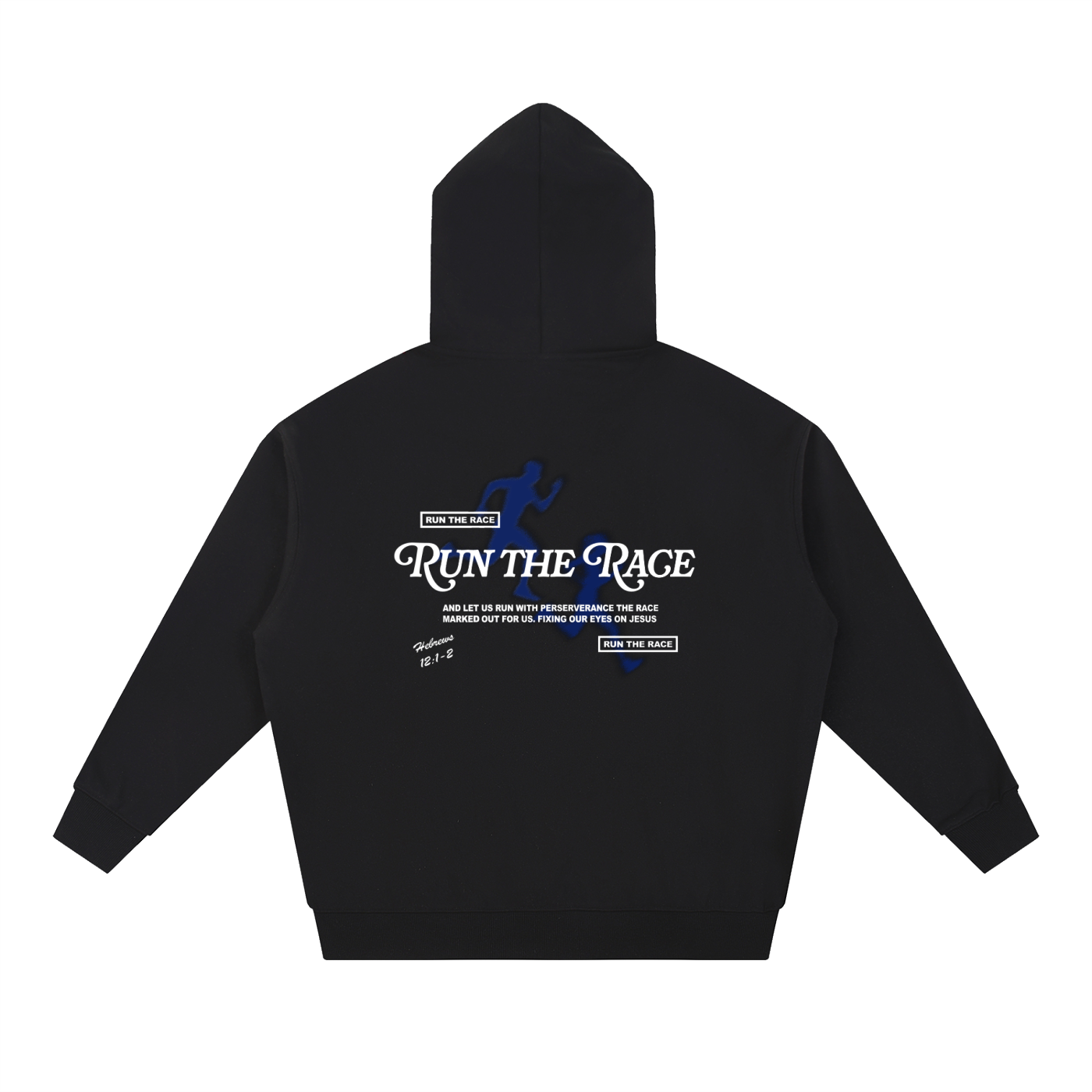 Run The Race Apparel - Heavyweight Hoodie