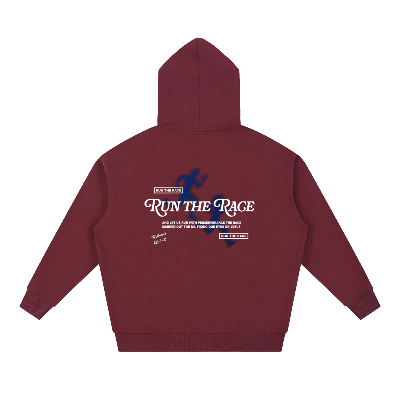 Run The Race Apparel - Heavyweight Hoodie