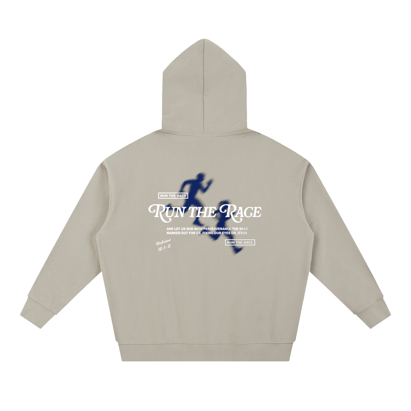 Run The Race Apparel - Heavyweight Hoodie