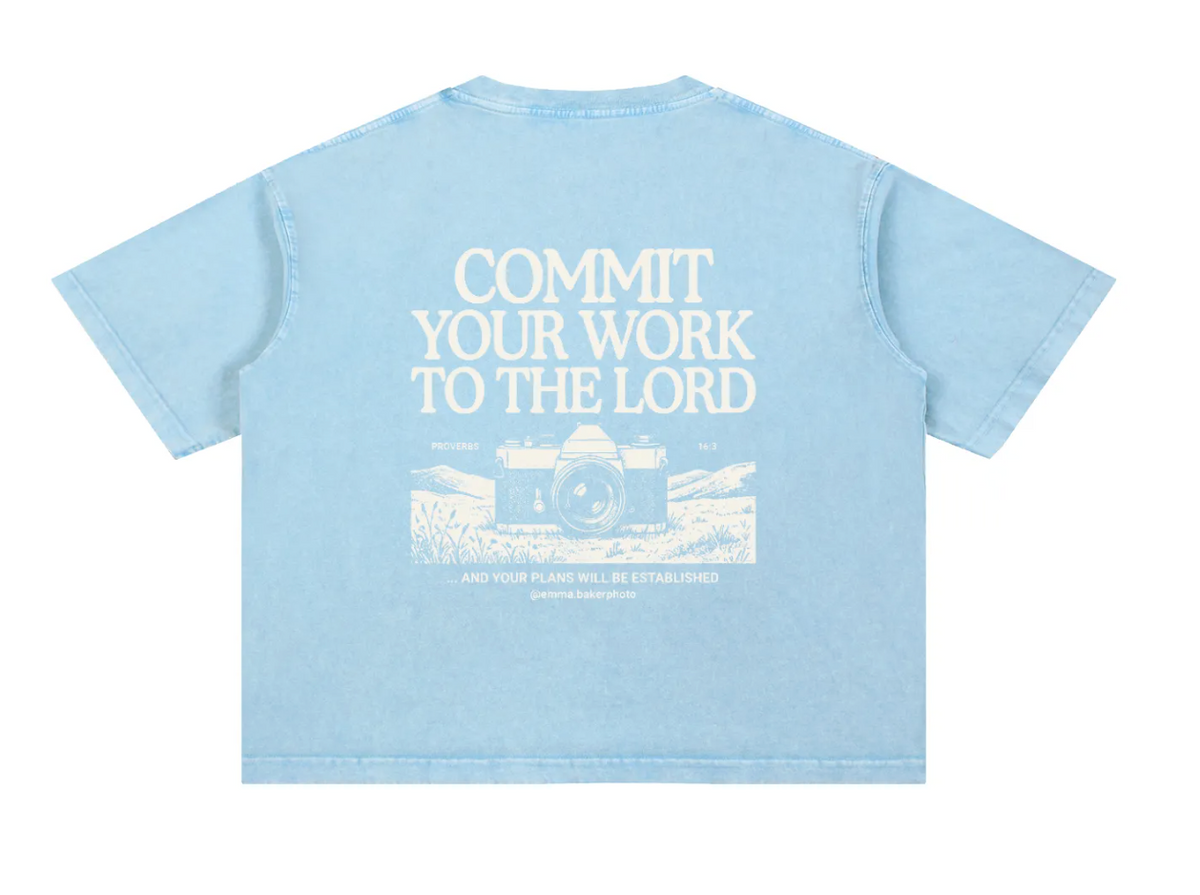 Commit Your Works - Photo - Tee