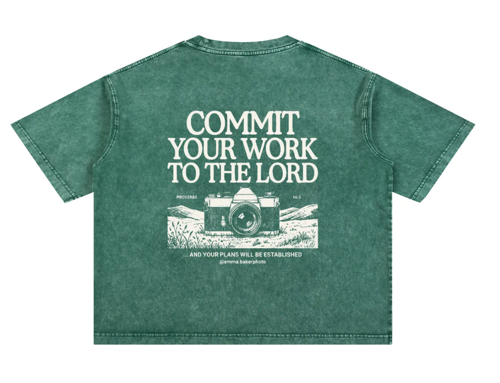 Commit Your Works - Photo - Tee