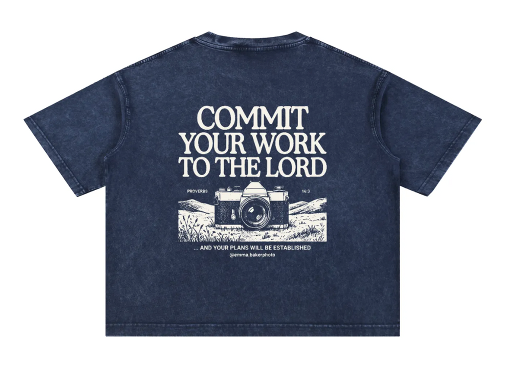 Commit Your Works - Photo - Tee