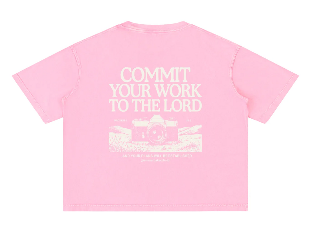 Commit Your Works - Photo - Tee