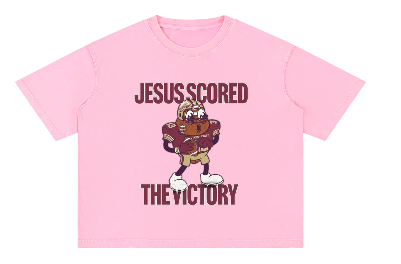 FSU - Jesus Scored the Victory - Tee