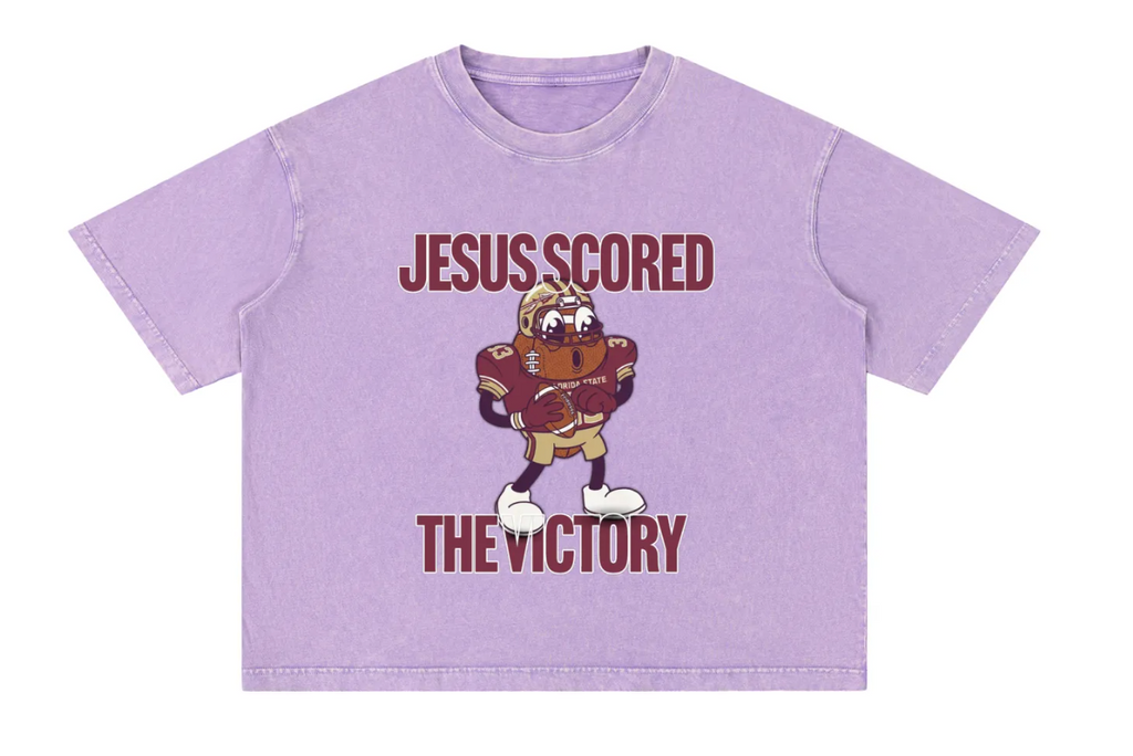 FSU - Jesus Scored the Victory - Tee