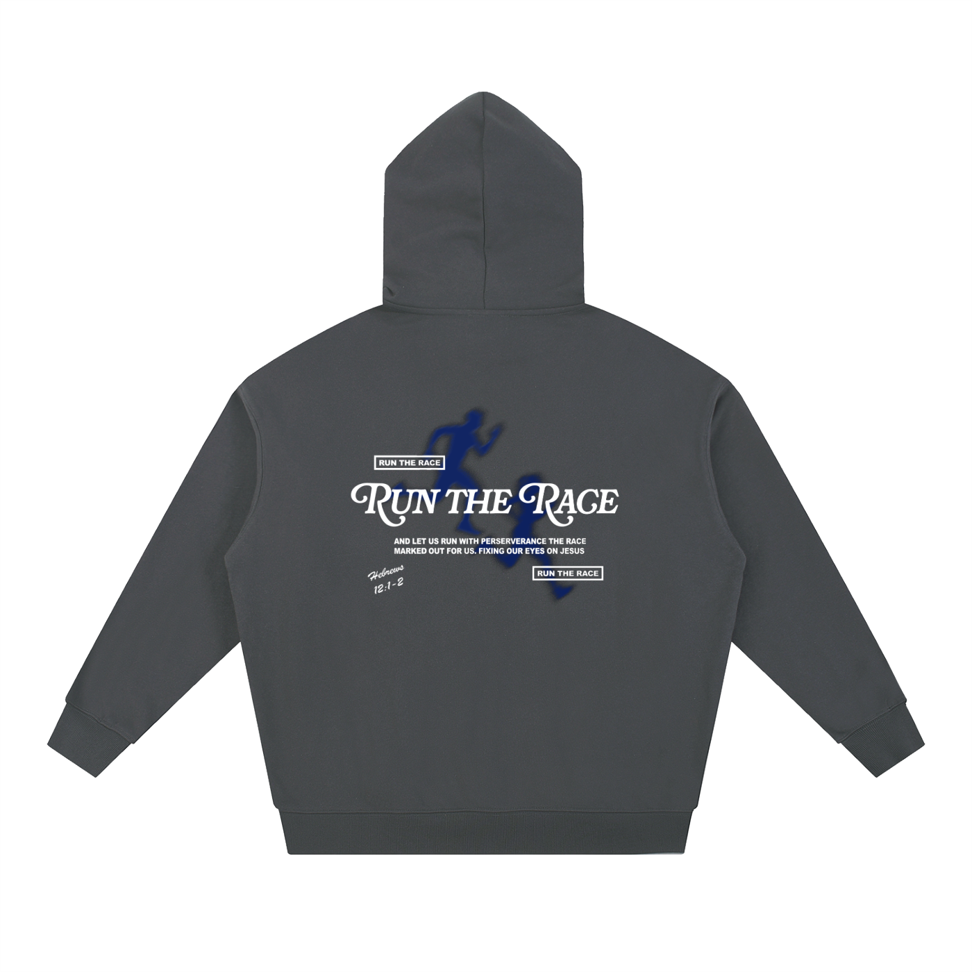 Run The Race Apparel - Heavyweight Hoodie